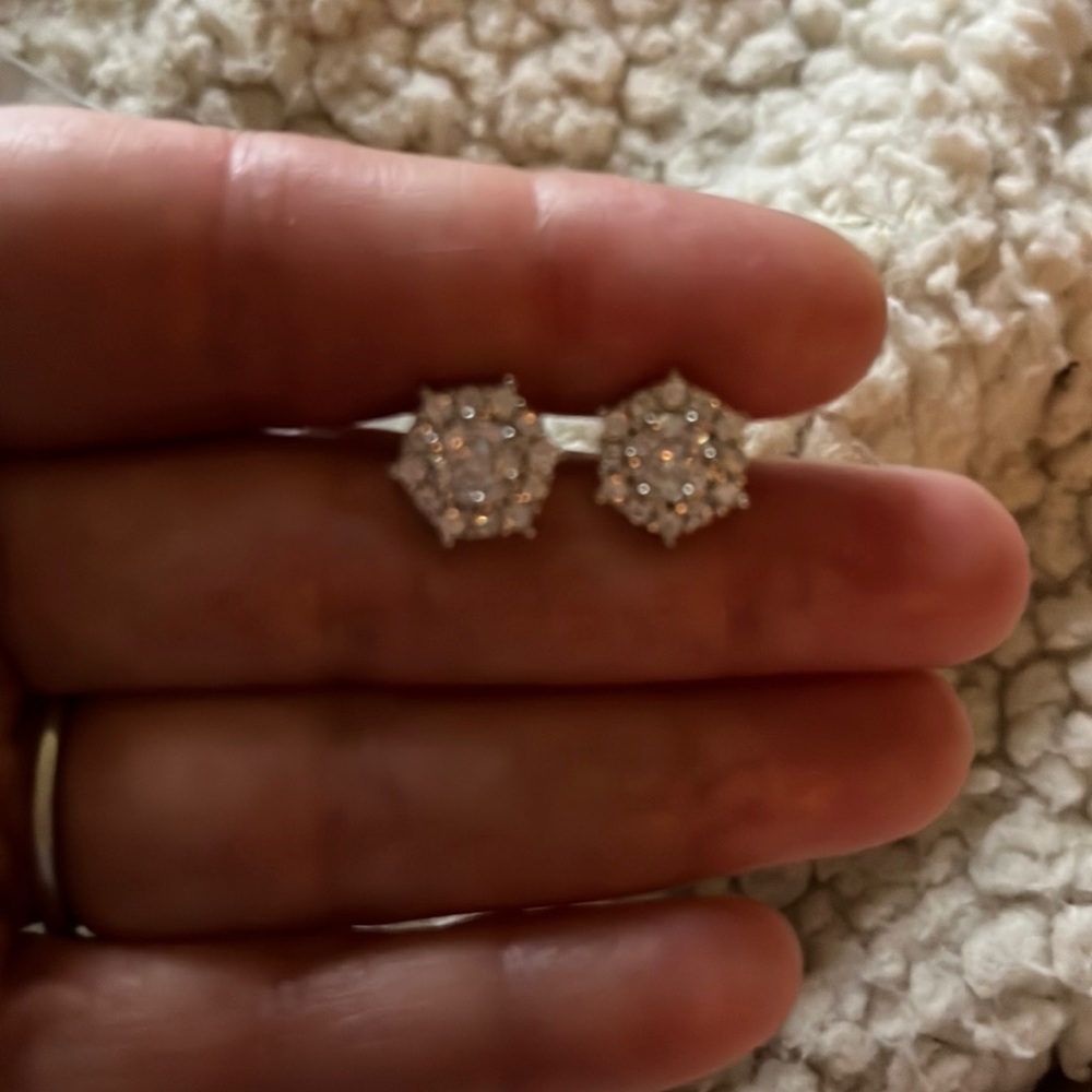NEW Henri Girl RHINESTONE FLOWERS